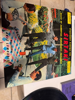 Vinyl Everybody Dances The Sirtaki used, music of Zambetas-Hadjidakis-Tsitsanis
