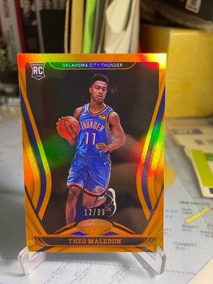Theo Maledon RC 2020-21 NBA Certified card like new