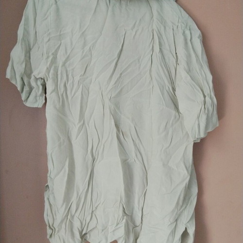 Svila Pure Silk Vintage Women's Shirt used, one size, light gray