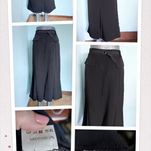 Luxury Black Italian Skirt like new, sizes XL and XXL
