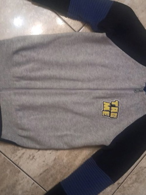 Wool cardigan boy unused, Benetton, gray, size 128 cm