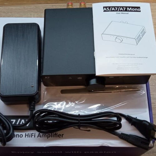 3E Audio A7 Hi-Fi Stereo Class D Amplifier New Generation