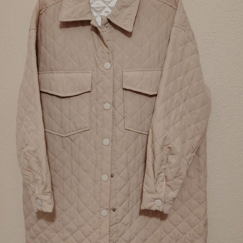 Women's Quilted Jacket beige, new, size M
