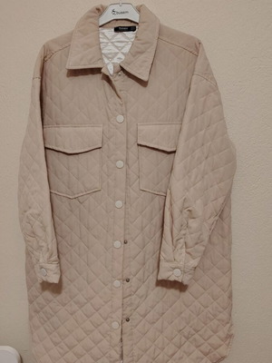 Women's Quilted Jacket beige, new, size M