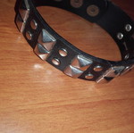 Black snap bracelet new