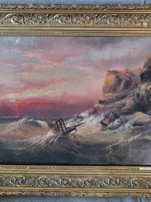 Edward King Redmore oil painting on canvas like new