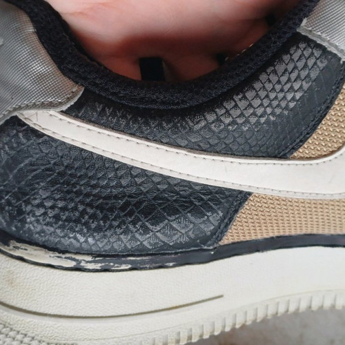 Nike Air Force 1 used athletic shoes size 38.5