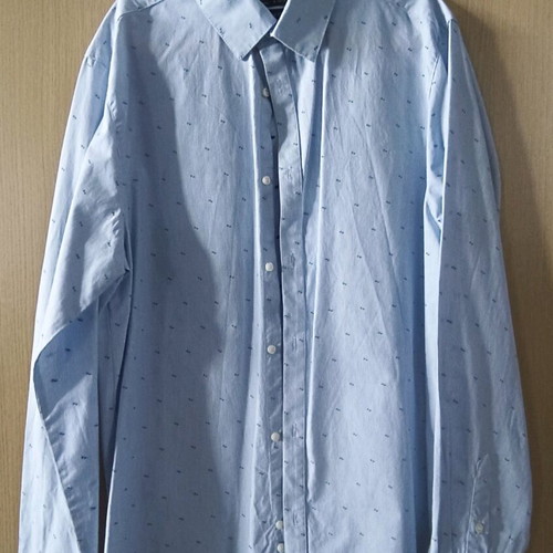 Nukutavake Boys' Shirt like new, blue, size 16/166cm