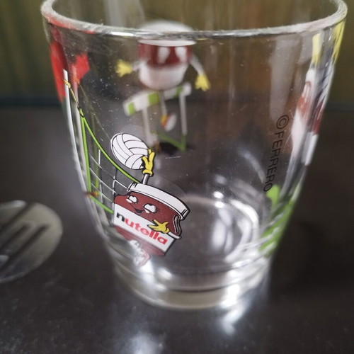 Nutella glasses set of 3 like new