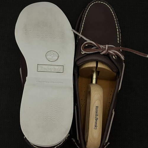 Timberland Boat 74035 leather men's shoes, size 45, brown