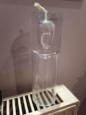 Crystal lighting vase new from a well-known brand