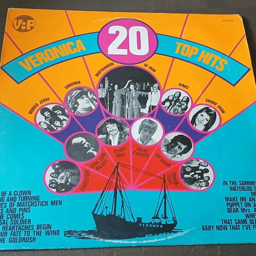 Veronica 20 Top Hits vinyl record used