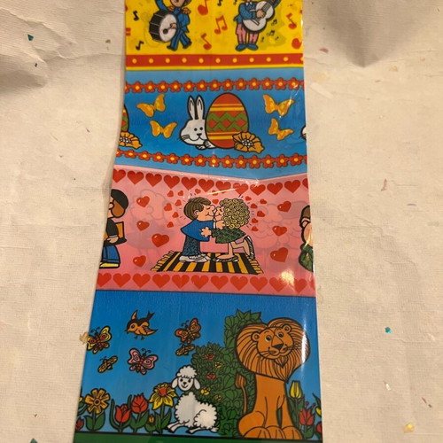 Vintage stickers for Easter eggs and transfers like new, set of 4