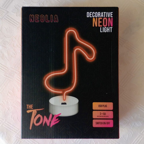 Decorative Neon Light The Tone like new, red color