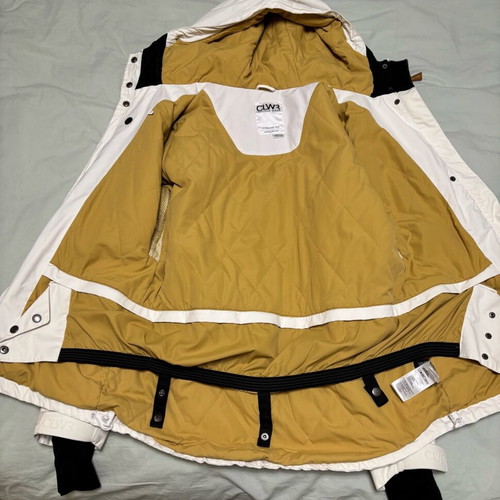Colour Wear ski jacket like new, white, size M