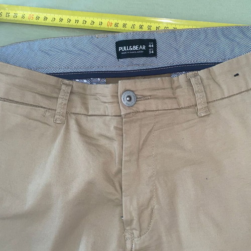 Pull and Bear men's pants size 34 like new, beige, regular fit
