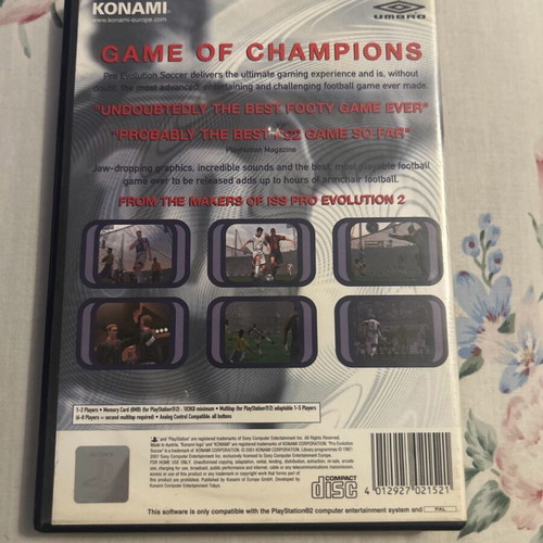Pro Evolution Soccer PlayStation 2 like new