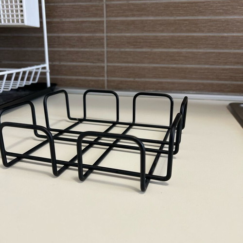 Metal Napkin Holder Black Like New