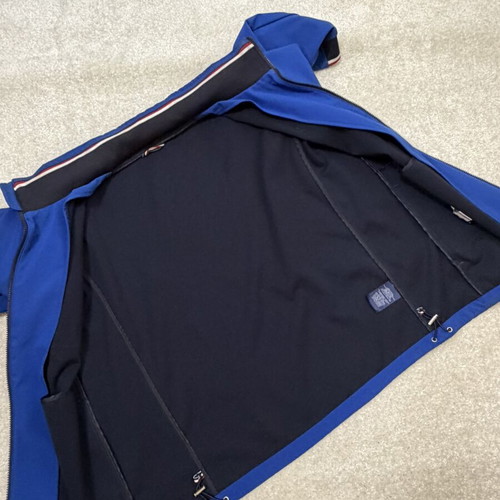 GANT x 24h LE MANS soft shell sport race Flex jacket, size L, blue