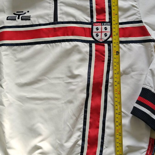 Cagliari Calcio Half Zip Top like new, collectible sweatshirt