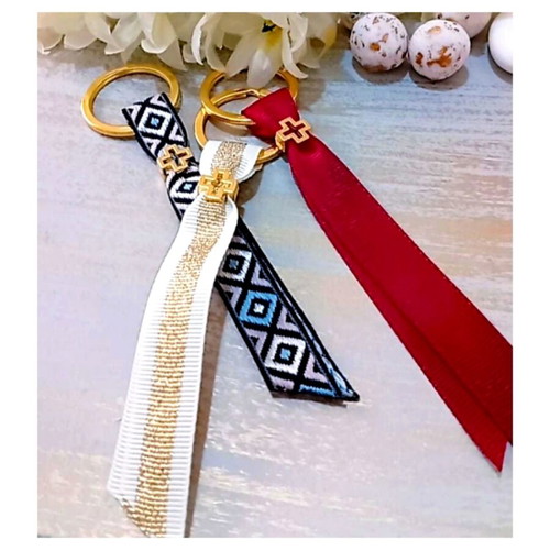 Handmade Martyrika Keychains with Ribbon made to order