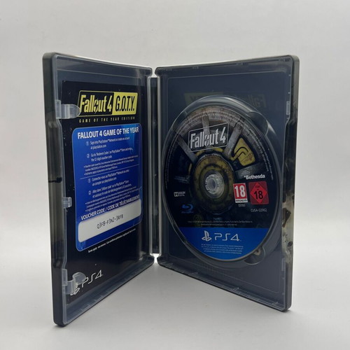 Fallout 4 Game of the Year Edition with SteelBook for PS4 like new