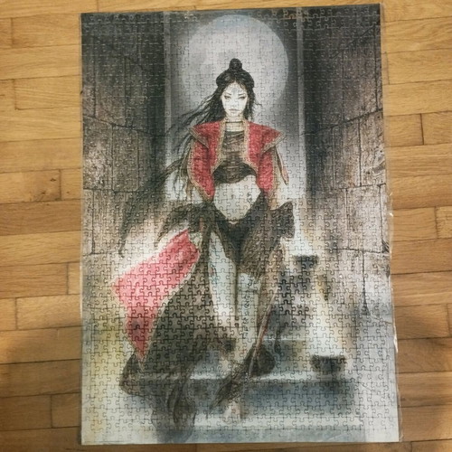 Puzzle 500 pieces used, laminated for framing
