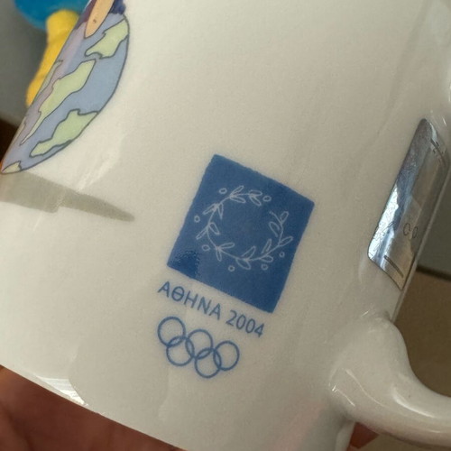 Athens 2004 mugs like new, authentic collectible