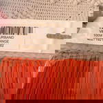  Βελούδινο κορδόνι για κατασκευές πορτοκάλι 100m