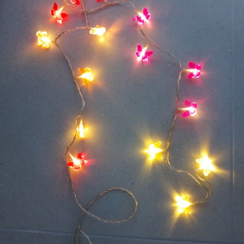 Butterfly Decorative String Lights like new, 1.5 meters