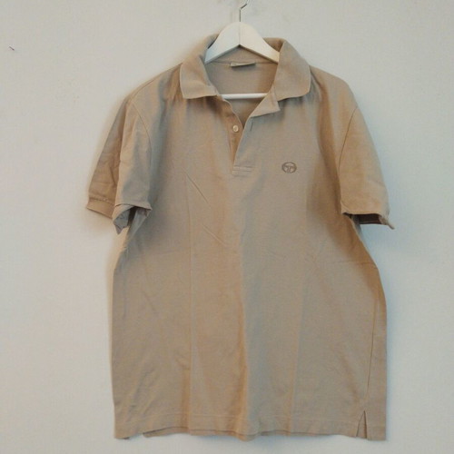 Sergio Tacchini men's polo shirt beige, like new, size L