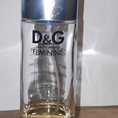 Dolce & Gabbana Feminine EDT 100ml used, rare women's perfume