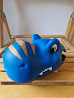 Micro ScootaHeadz Blue Dino head for scooter like new
