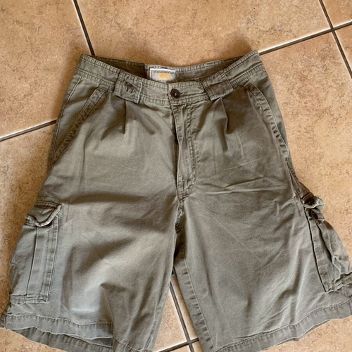 Camel vintage shorts size S used, khaki