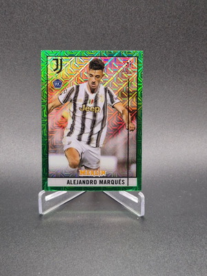 2020-21 Topps Merlin Green Mojo Refractor #4 Alejandro Marques Rookie RC Juventus