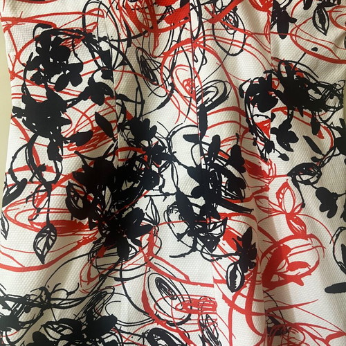Dress like new with colorful cotton original design, size M