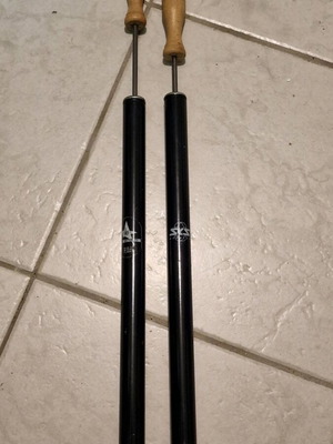 Old bicycle pump in excellent condition like new