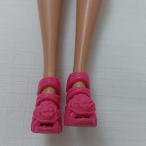 Barbie Pink Floral Chic Dress like new with original dress
