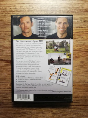 TRX Basic Training DVD like new with workout guide