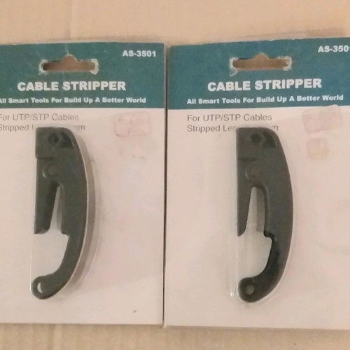 Cable strippers for UTP/STP cables new, set of 2 pieces