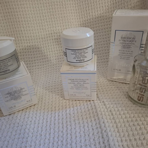 Sisley Paris Άδεια βάζα καλλυντικών σαν καινούργιο με κουτιά και σπάτουλα