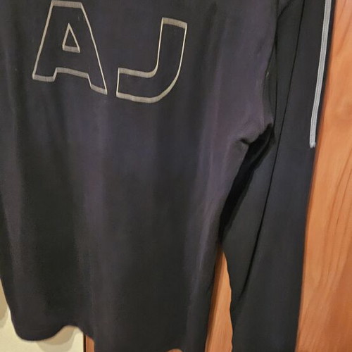 Armani Jeans long-sleeve shirt used, size L, blue