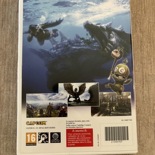 Monster Hunter Tri 3 Nintendo Wii game used, English full