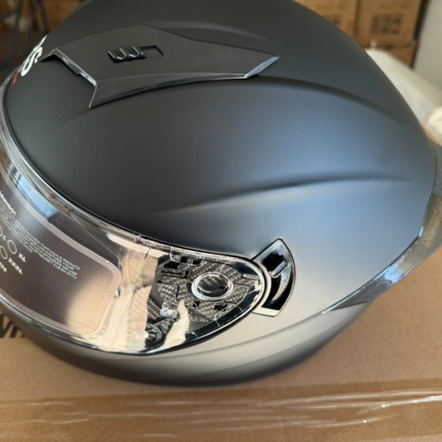 Kirs Design Helmet Medium Size New Matte Black