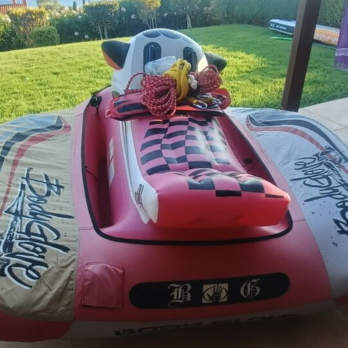 Body Glove Inflatable Towable Water Scooter like new, 2-person jet ski tube