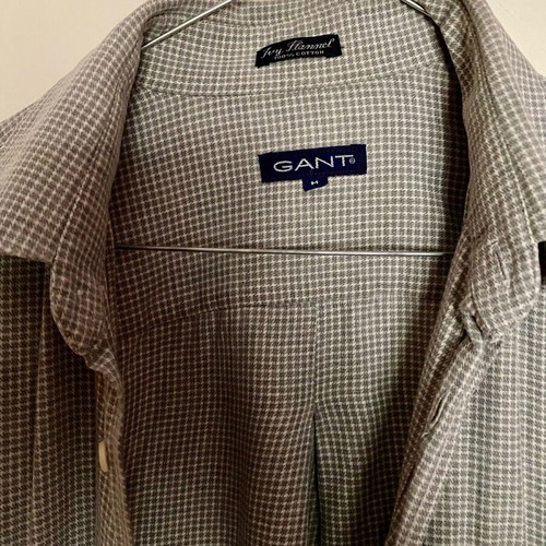 GANT gray checkered shirt M used