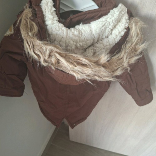 Baby brown jacket 12 months unisex Orchestra lightly used
