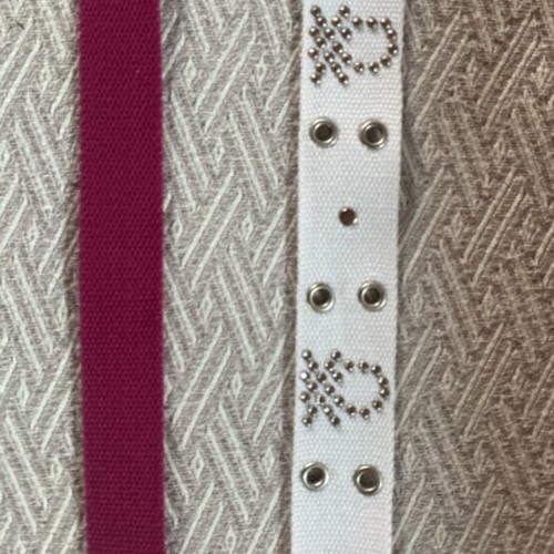 Benetton children's belt set 2 pieces, like new, length 82 cm