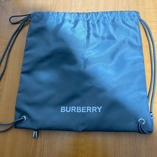 Burberry backpack like new, gray, suitable for beach 38x39 cm