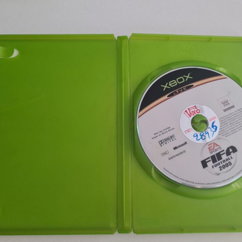 Xbox FIFA Football 2005 used with scratches